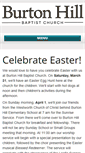 Mobile Screenshot of burtonhill.org